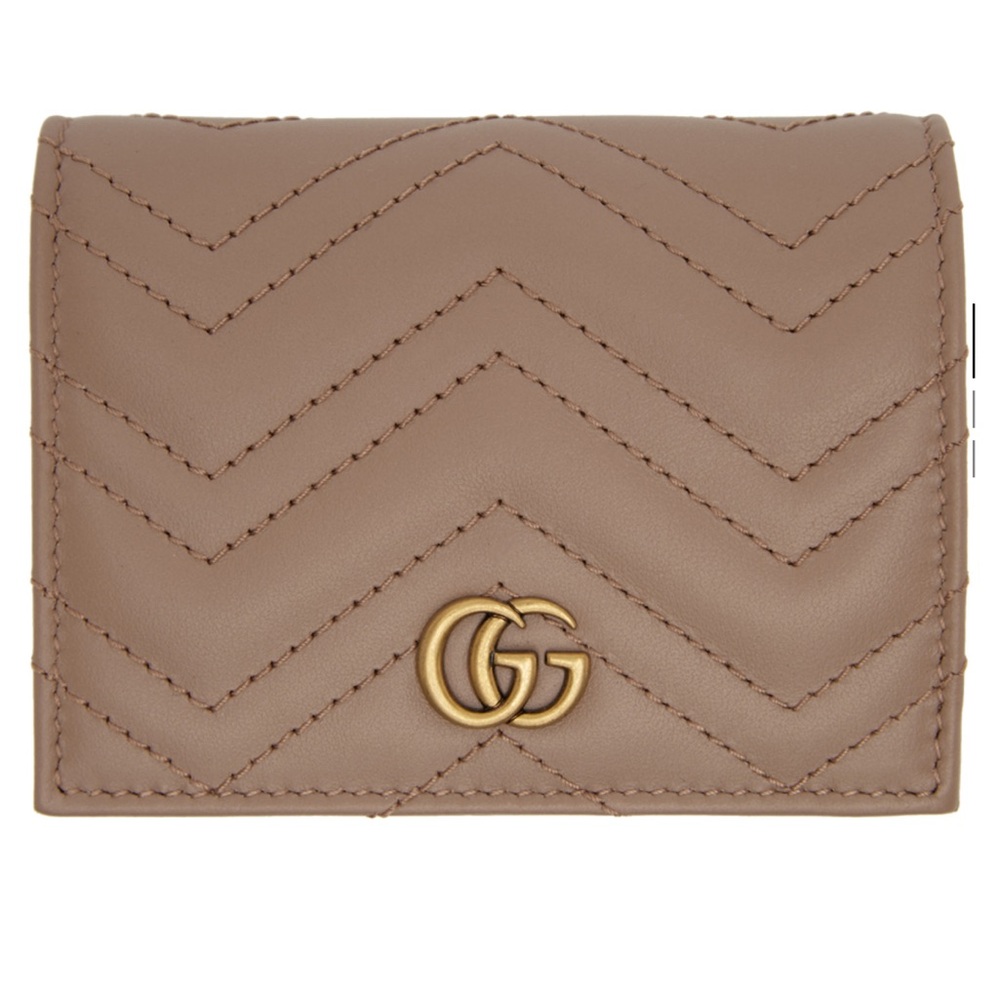 Gucci
SKU: 221451F04001300
Pink GG Marmont Card Case Wallet